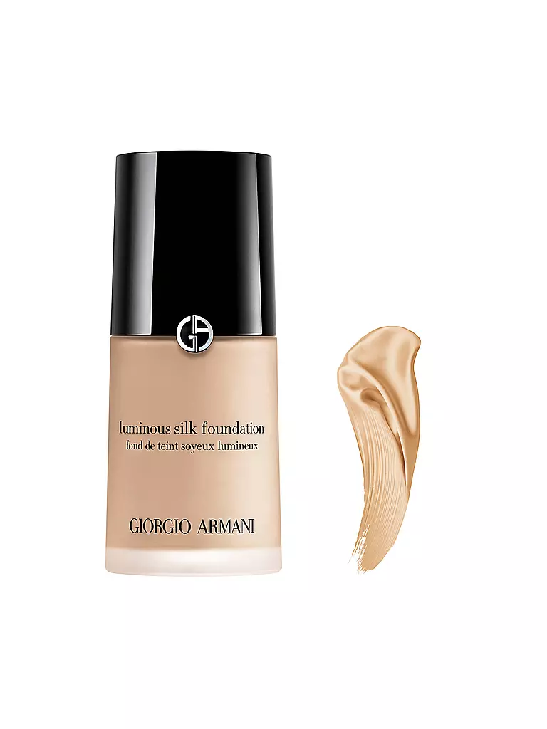 Armani makeup shop luminous silk foundation